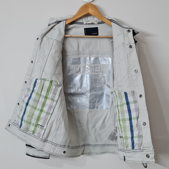 Diesel customised denim jacket - Picture 7 of 13